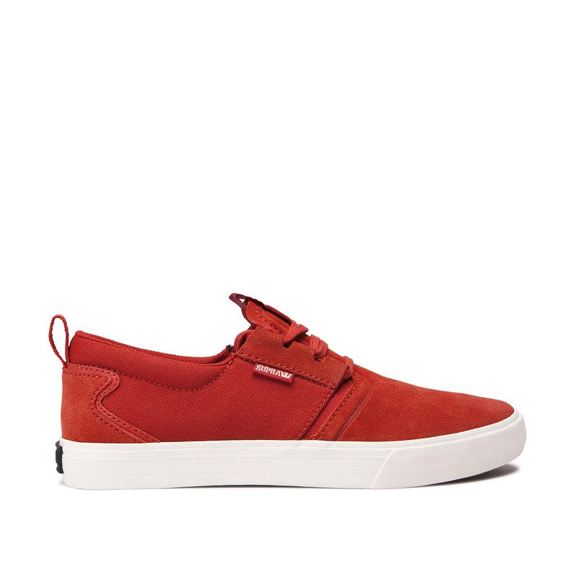 Supra FLOW Skateschuhe Damen Rot Online Bestellen NMWVC0715